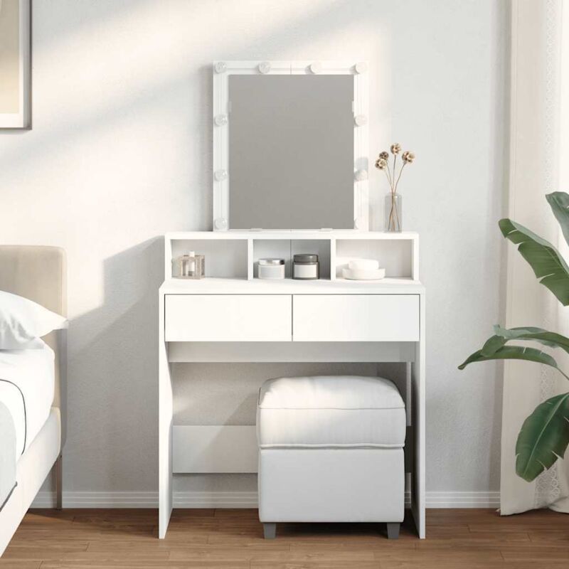 foto del prodotto toeletta con led bianca 80x41x144,5 cm vidaxl