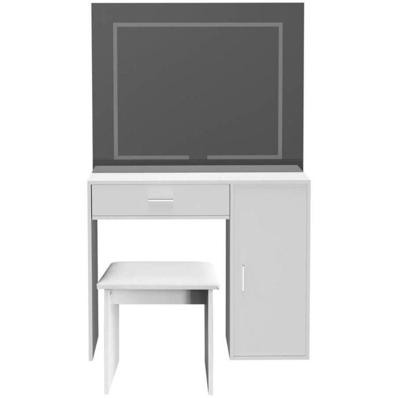 foto del prodotto toeletta con specchio e illuminazione a led imani home deluxe