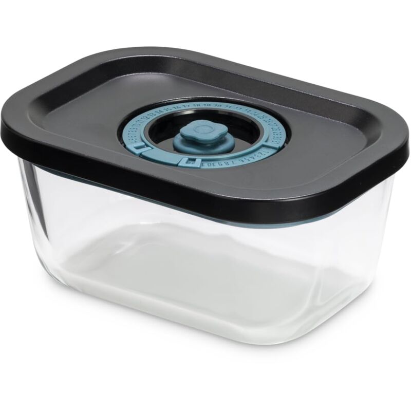 foto del prodotto tognana avantspace, contenitore rettangolare 0,47 l con coperchio, vetro, trasparente