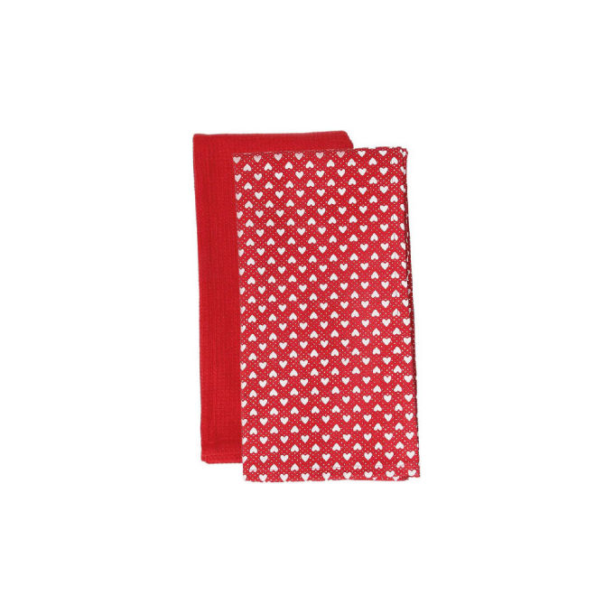 foto del prodotto tognana confezione 2 canovacci textile xmas love 50x70cm