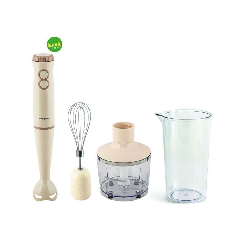 foto del prodotto tognana frullatore a immersione iridea 400w champagne