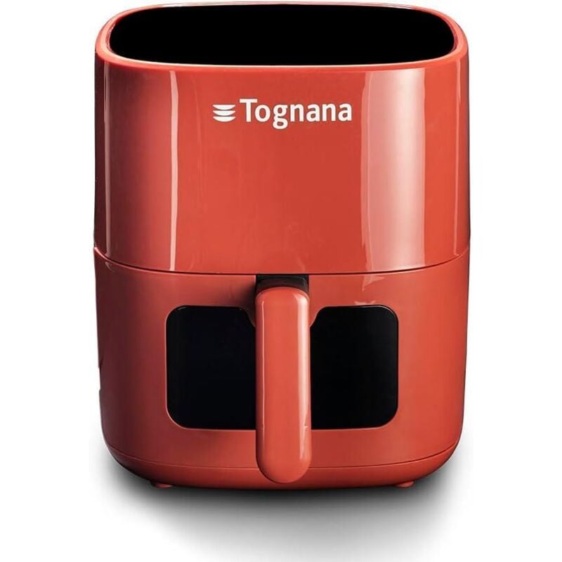 foto del prodotto tognana iridea friggitrice ad aria 5.5lt 1400w rosso