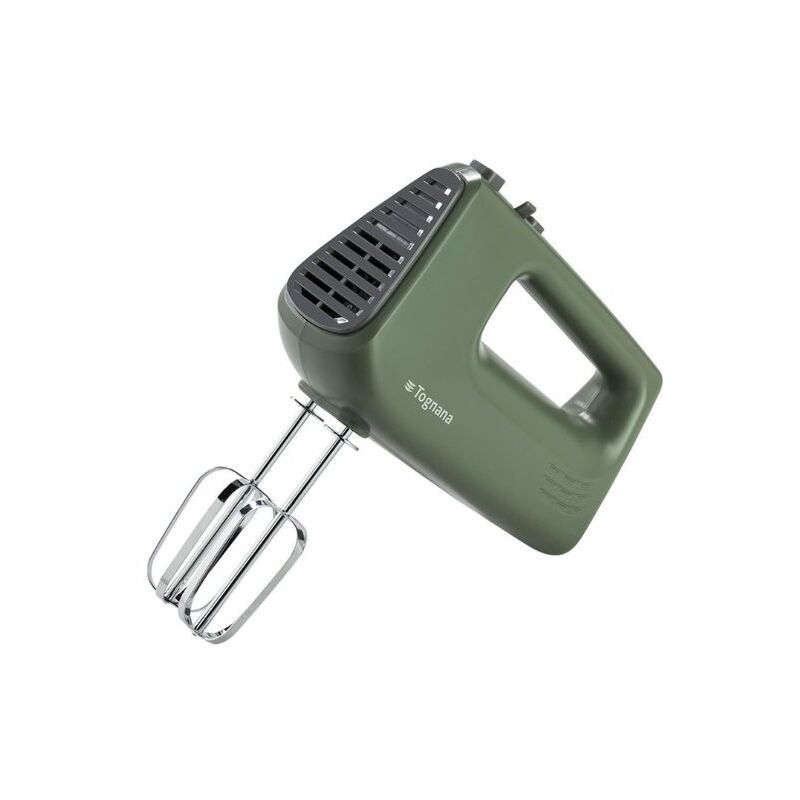 foto del prodotto tognana sbattitore elettrico linea iridea acciaio inox plastica verde