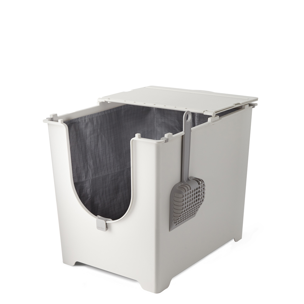 foto del prodotto toilette per gatti modkat flip bianco