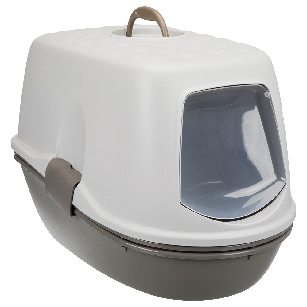foto del prodotto toilette per gatti trixie berto top l 59 x p 39 x h 42 cm grigio talpa grigio talpa chiaro 