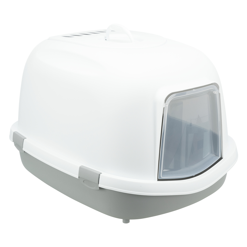 foto del prodotto toilette per gatti trixie primo xxl - grigio/bianco