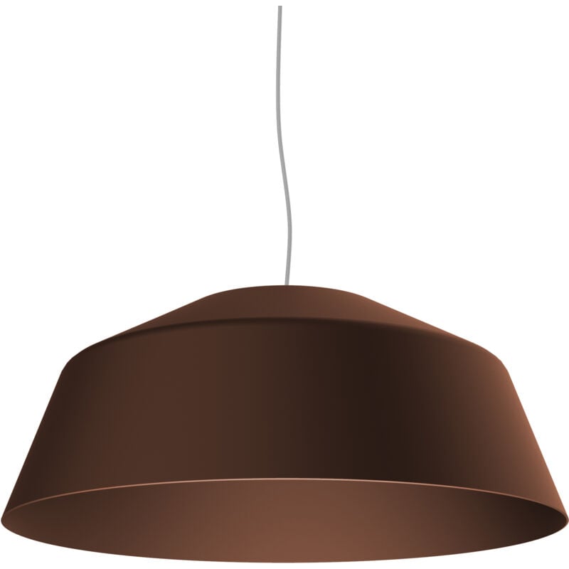 foto del prodotto tokyo sospensione, 1xe27, max 42w, metallo, marrone corten, d.35cm lumicom