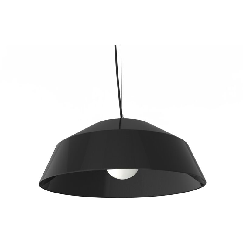 foto del prodotto tokyo sospensione, 1xe27, max 42w, metallo, nero lucido, d.35cm lumicom