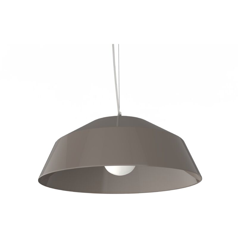 foto del prodotto tokyo sospensione, 1xe27, max 42w, metallo, tortora lucido, d.50cm lumicom