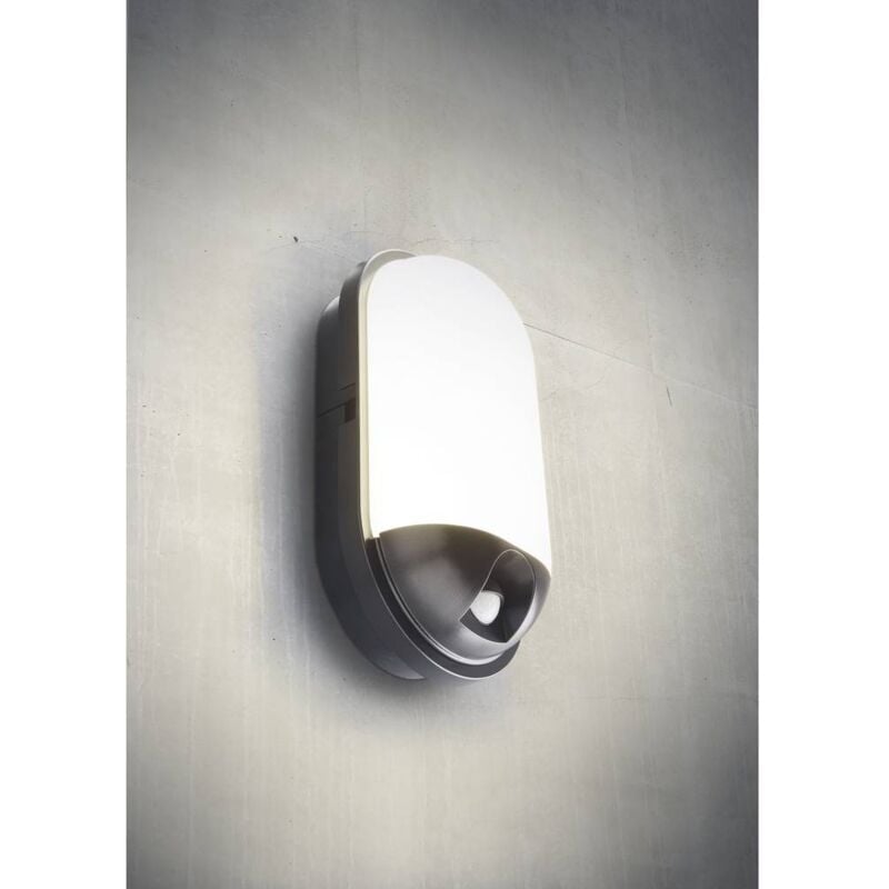 foto del prodotto toledo 500648 lampada led da parete per esterno con rilevatore di movimento led a montaggio fisso 20 w led m heitronic