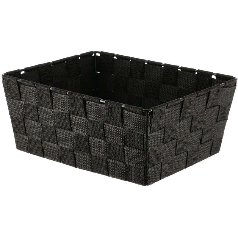 foto del prodotto toletta in poliestere h10.5xw19.5xd25cm nero tendance