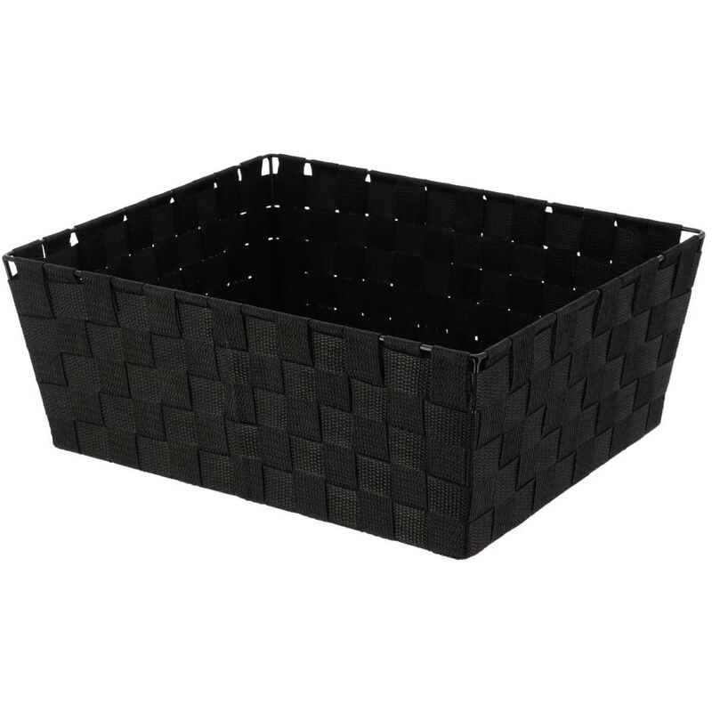 foto del prodotto toletta in poliestere h15xw31,5xd39cm nero tendance