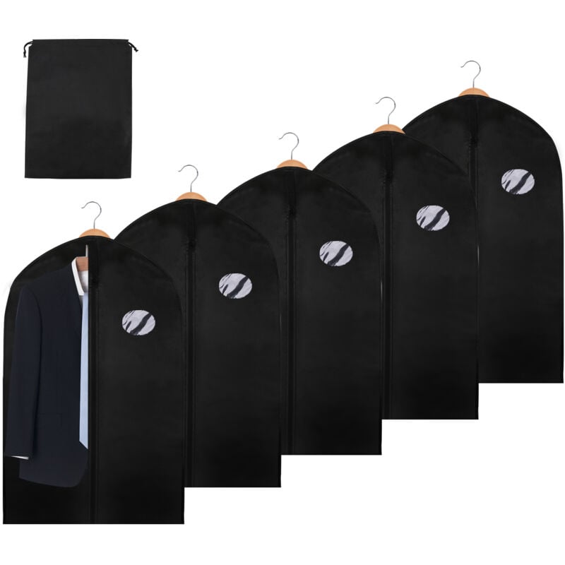 foto del prodotto tolletour swanew 6x sac v tements noir housse de protection sac de voyage avec sac chaussures 100x60cm