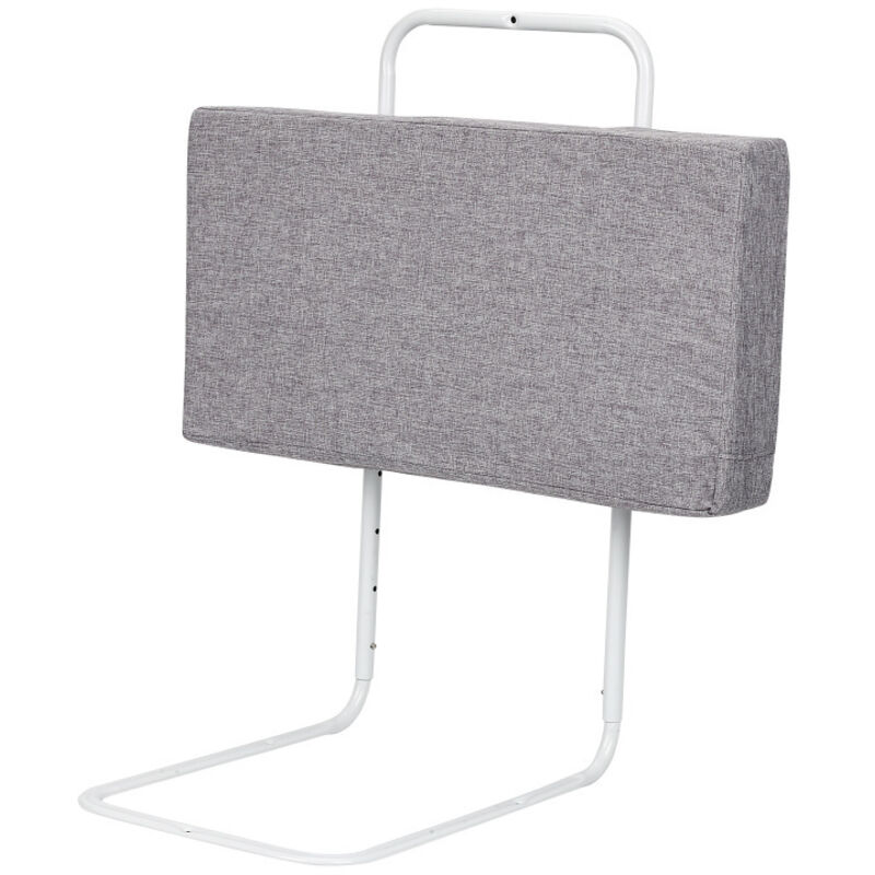 foto del prodotto tolletour swanew barriere per letto per bambini barriera di sicurezza morbida regolabili in altezza 50 cm barriera paracolpi in schiuma grigio