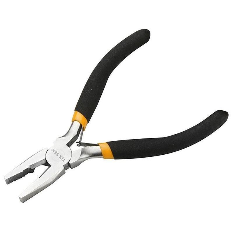 foto del prodotto tolsen mini pinze combinate per elettronica 115mm