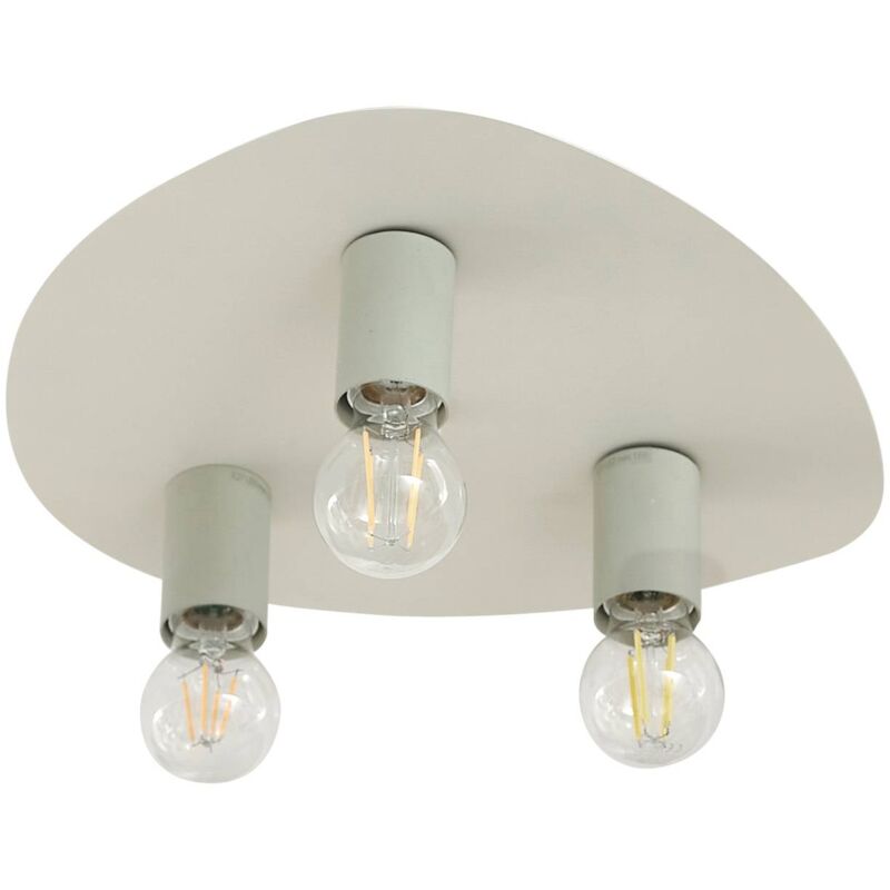 foto del prodotto tommen' in beige da metallo - lindby