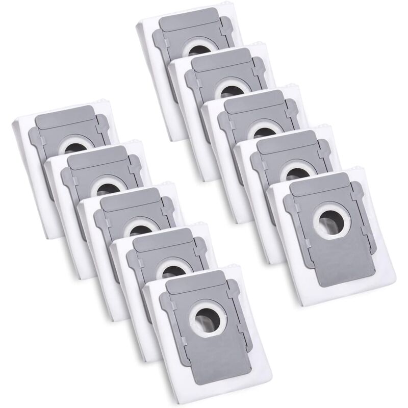 foto del prodotto tonchean 10 sacchetti per aspirapolvere per irobot roomba i7 i7 i3 i3 i4 i4 i6 i6 j7 j7 i8 i8 s9 s9 e5 e6 e7 clean base, accessorio per