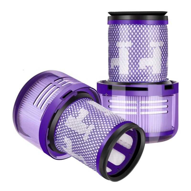foto del prodotto tonchean 2 filtri di ricambio per aspirapolvere dyson v12, detect slim absolute extra total clean fluffy, accessori per aspirapolvere per la
