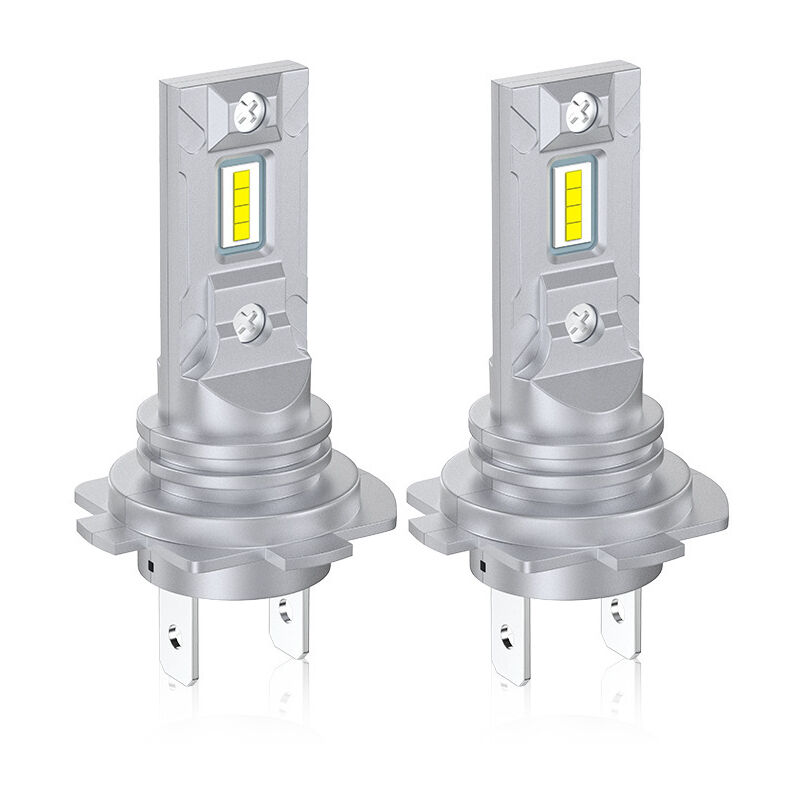 foto del prodotto tonchean 2 pezzi h7 led lampadine per fari auto 1 1 12v 4000lm 6000k luce bianca plug play super luminoso mini formato per dissipazione