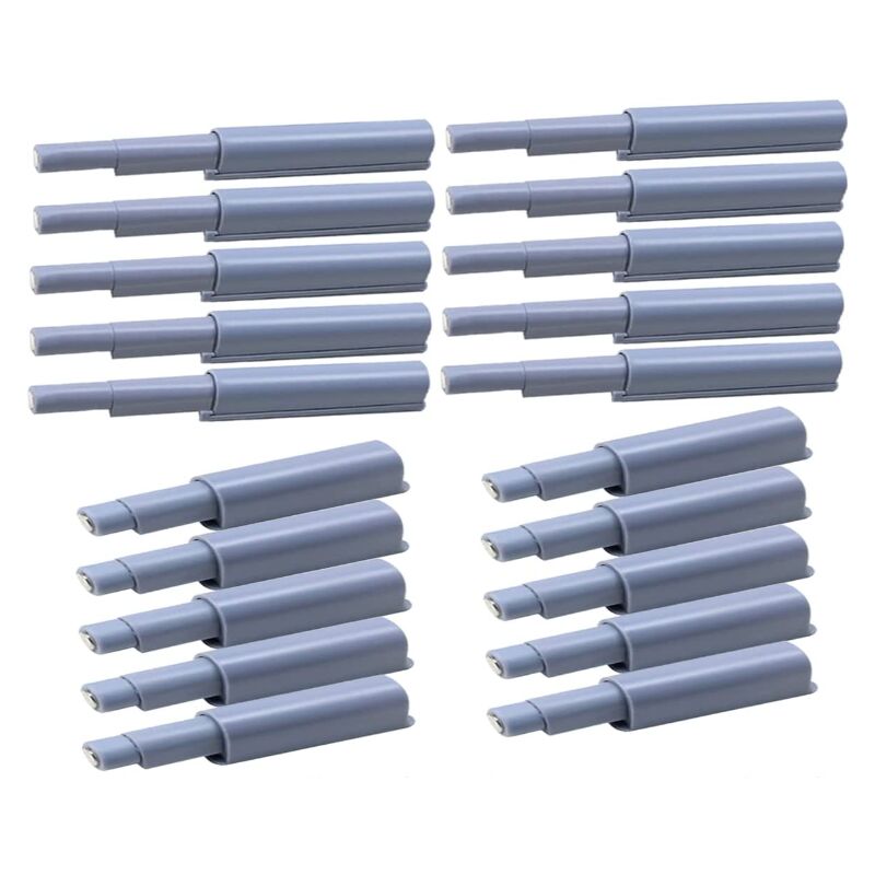 foto del prodotto tonchean 20 pezzi ammortizzatori magnetici a spinta, chiusure magnetiche per porte aprono e chiudono la porta con una spinta per il sistema di