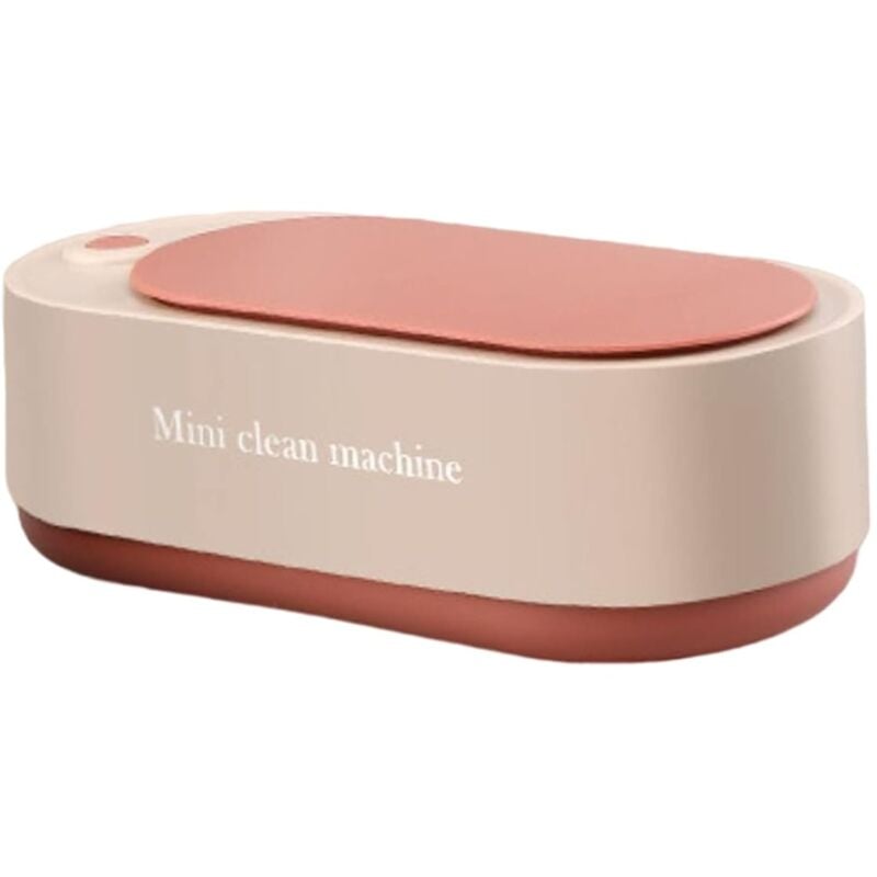 foto del prodotto tonchean 350ml professionale portatile ultrasuoni pulitore gioielli lavatrice rosa