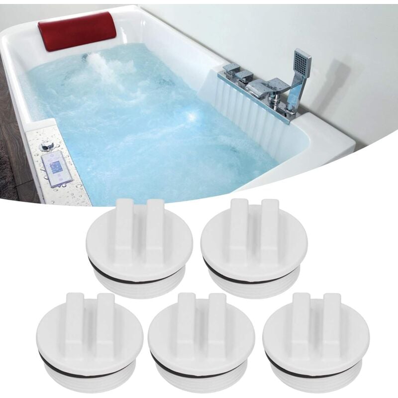 foto del prodotto tonchean 5 tappi invernali per piscina, tappo di ritorno piscina da 1 1 2 , tappi filettati per tubi flessibili per piscina con o ring per piscine