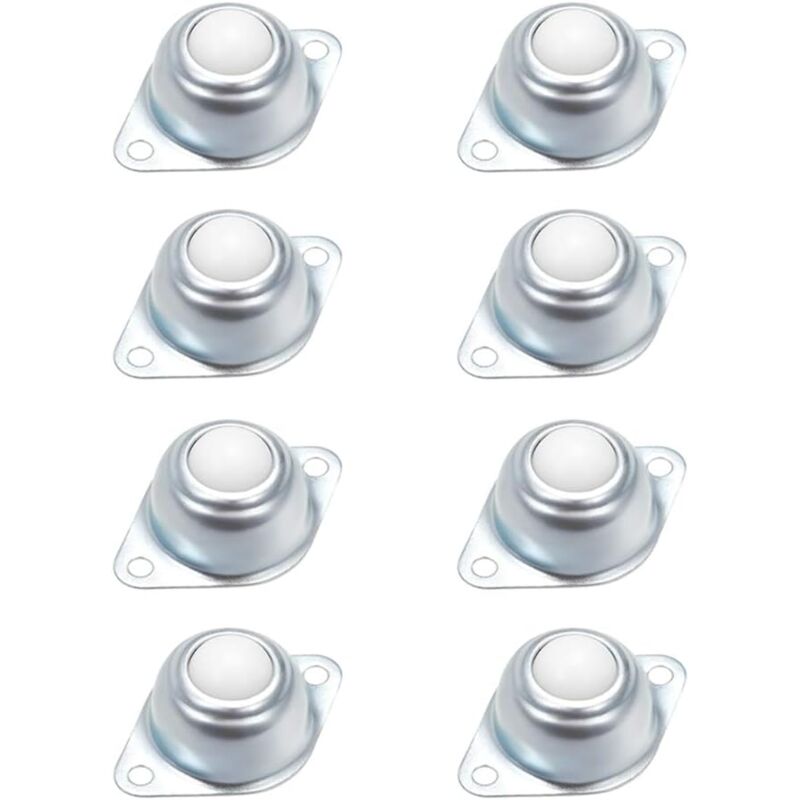 foto del prodotto tonchean 8 rotelle di trasferimento a sfera, rotelle universali per mobili, sfere in nylon, rotelle a sfera per dispositivi di trasferimento o