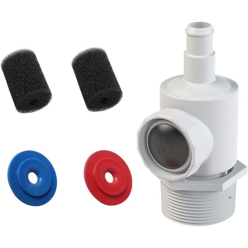foto del prodotto tonchean 9 100 9001 kit di collegamento uwf per pulitore per piscina e 2 pezzi 9 100 3105 tubo flessibile di pulizia per pulizia parte di ricambio