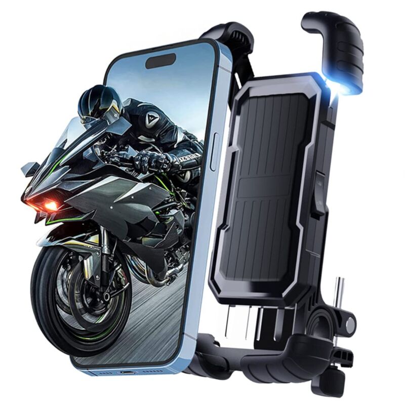 foto del prodotto tonchean accessori portatili per auto, supporto per telefono per auto, supporto per telefono per auto girevole a 360 gradi