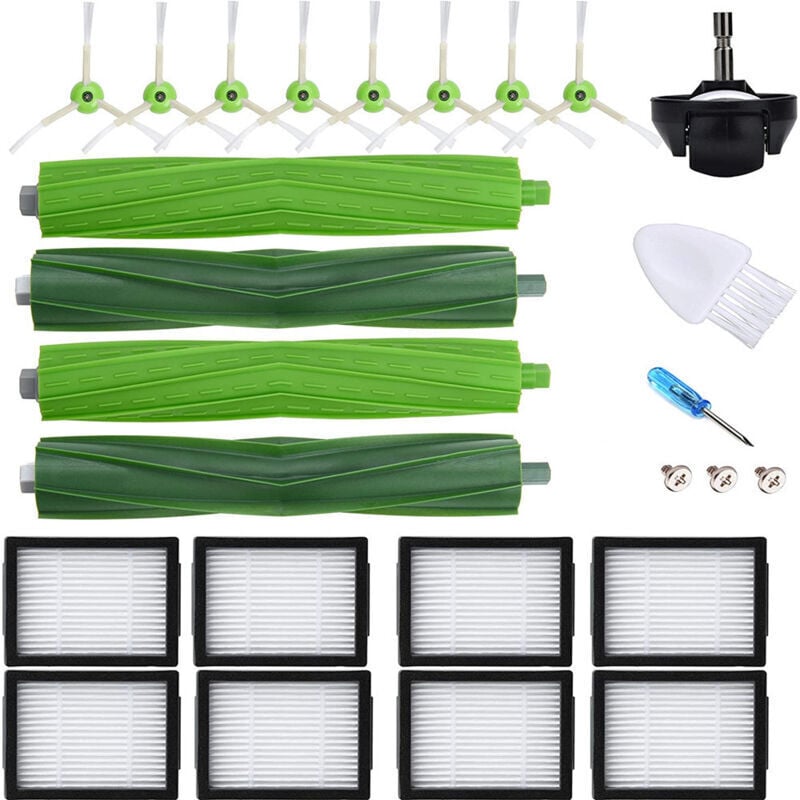 foto del prodotto tonchean accessorio per aspirapolvere, 23 parti di ricambio per irobot roomba e5 e6 i6 i6 i3 i3 i4 i4 i7 i7 i8