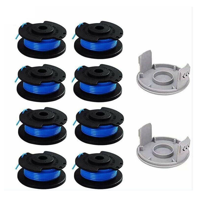 foto del prodotto tonchean accessorio per tagliabordi, confezione da 10 bobine di ricambio per tagliabordi ryobi da 1 pollice, compatibile con tagliabordi a batteria