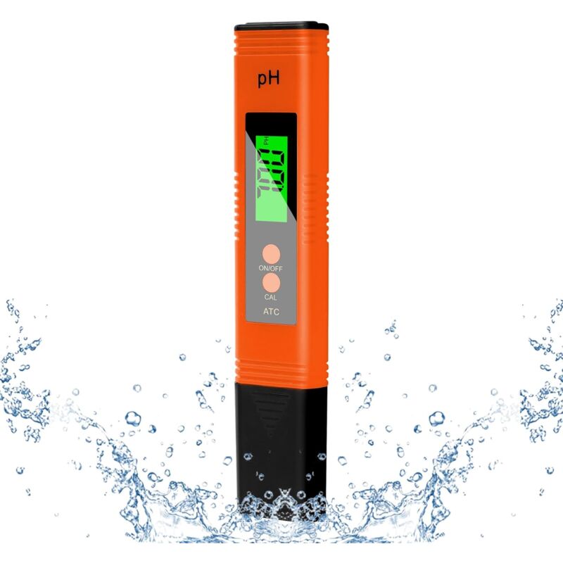 foto del prodotto tonchean analisi dell acqua della piscina misuratore di ph digitale 4 in 1, tester del misuratore di ph, misuratore di ph con display lcd,