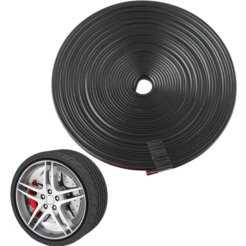 foto del prodotto tonchean attrezzo meccanico, anello di protezione per cerchioni da 8 m, adesivi per cerchioni auto, decorazioni per cerchioni auto, strisce adesive
