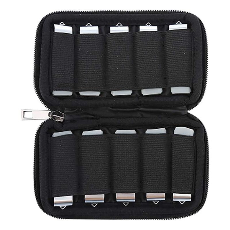 foto del prodotto tonchean borsa portaoggetti per dischi custodia portatile per unit flash usb schede di memoria