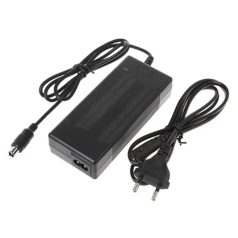 foto del prodotto tonchean caricabatterie intelligente per biciclette e scooter elettrici 110v 240v standard europeo, testa 42v dc testa 42vdc