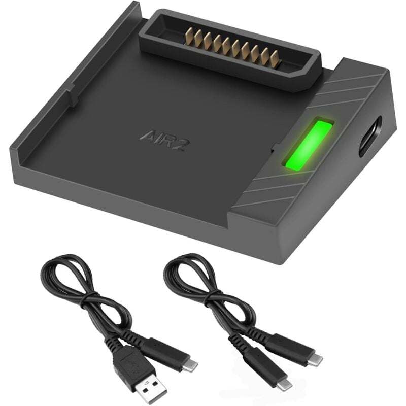 foto del prodotto tonchean caricabatterie usb con pd qc per dji air 2s mavic air 2 drone charging station accessori
