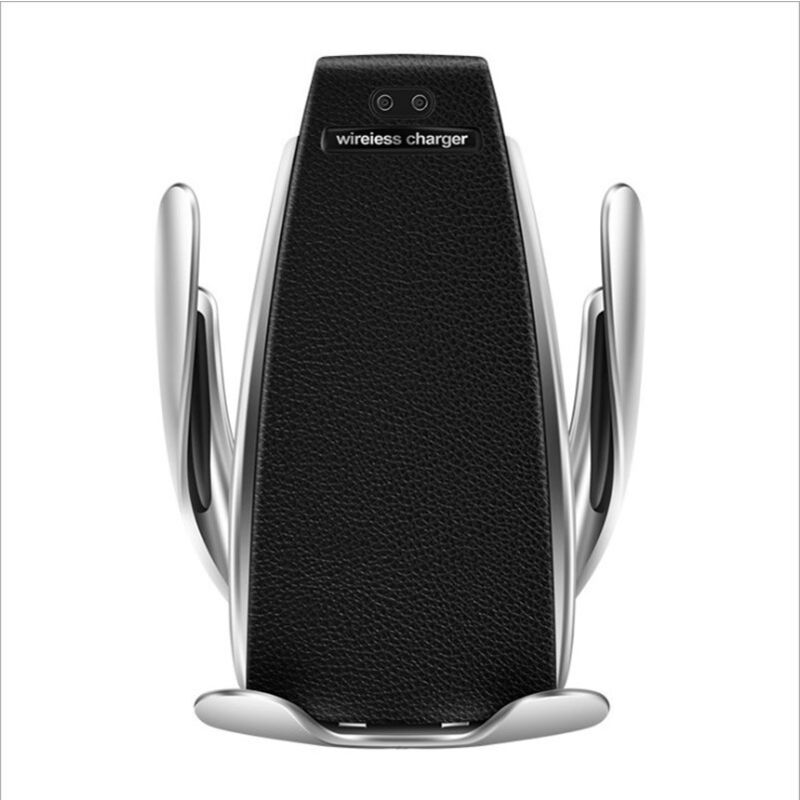 foto del prodotto tonchean cavo di teletrasporto da 15 w 7,5 w 10 w caricabatterie wireless con bloccaggio automatico, supporto per telefono con presa d aria,