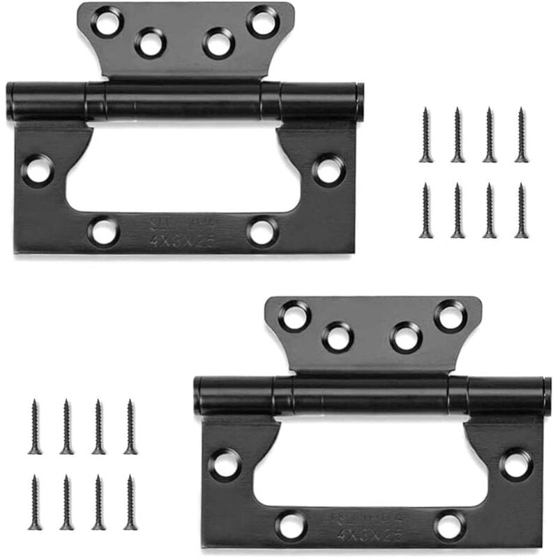 foto del prodotto tonchean cerniere 2 pezzi 4 pollici cerniere cerniera porta pieghevole in acciaio inox cerniere porta per mobili ferramenta porta armadio