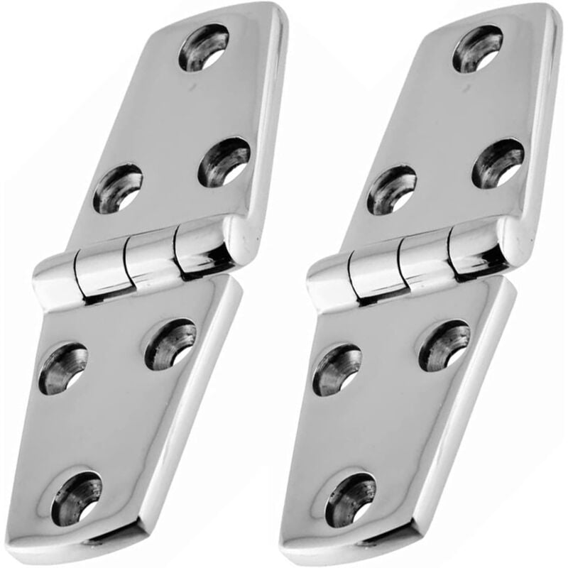 foto del prodotto tonchean cerniere 2 pz 316 cerniera per barche in acciaio inossidabile 10238mm cerniera per porta dell armadio utilizzata per barche, yacht,