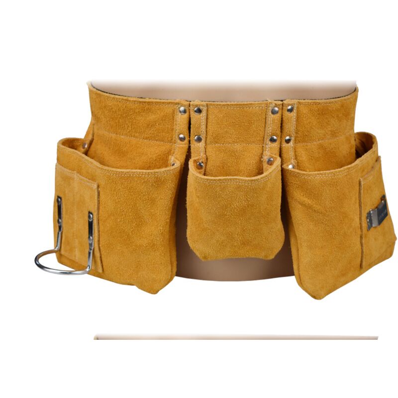 foto del prodotto tonchean cintura portautensili in pelle di qualit da 52x22 cm con tasche, cintura in nylon regolabile, regalo per la festa del pap per gli amanti