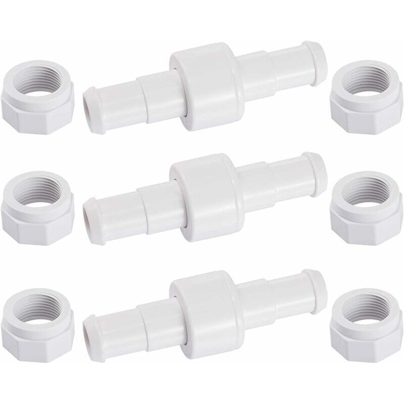 foto del prodotto tonchean confezione da 3 connettori per tubo flessibile girevole d20 con 6 punte d15 compatibili con il robot pulitore per piscine zodiac polaris