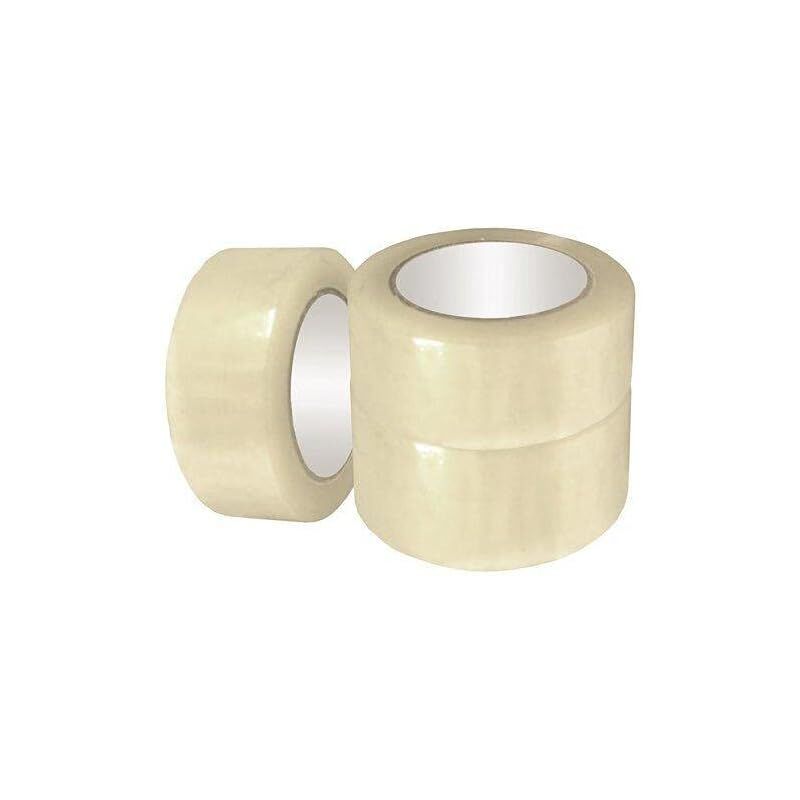 foto del prodotto tonchean confezione da 3 nastri trasparenti per imballaggio lunghezza x larghezza 60 m x 48 mm