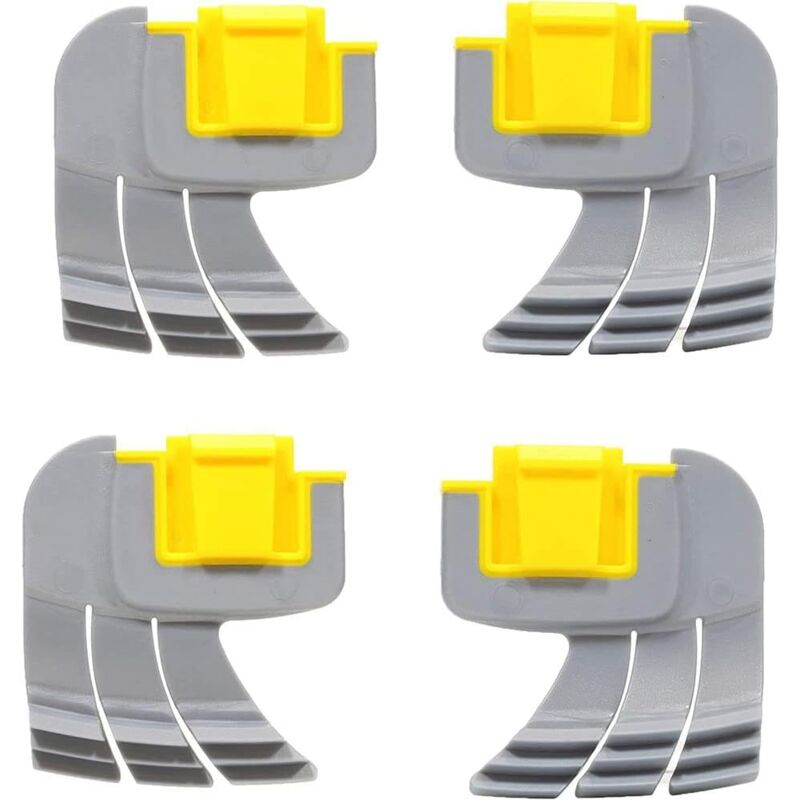 foto del prodotto tonchean confezione da 4 spazzole centrifughe r0714400 per pulitori per piscine zodiac mx8 mx6 elite