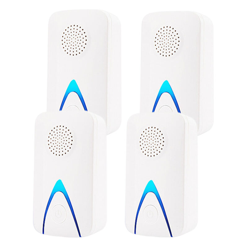 foto del prodotto tonchean controllo elettronico dei parassiti per interni, repellente per topi ad ultrasuoni 4 confezioni repellente per zanzare ad ultrasuoni