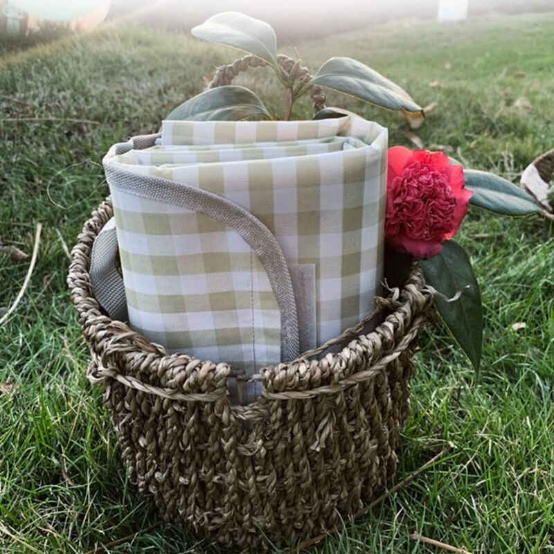 foto del prodotto tonchean coperta da picnic extra large, coperta da campeggio, tappetino da picnic, coperta impermeabile per esterni, ideale per spiaggia, campeggio