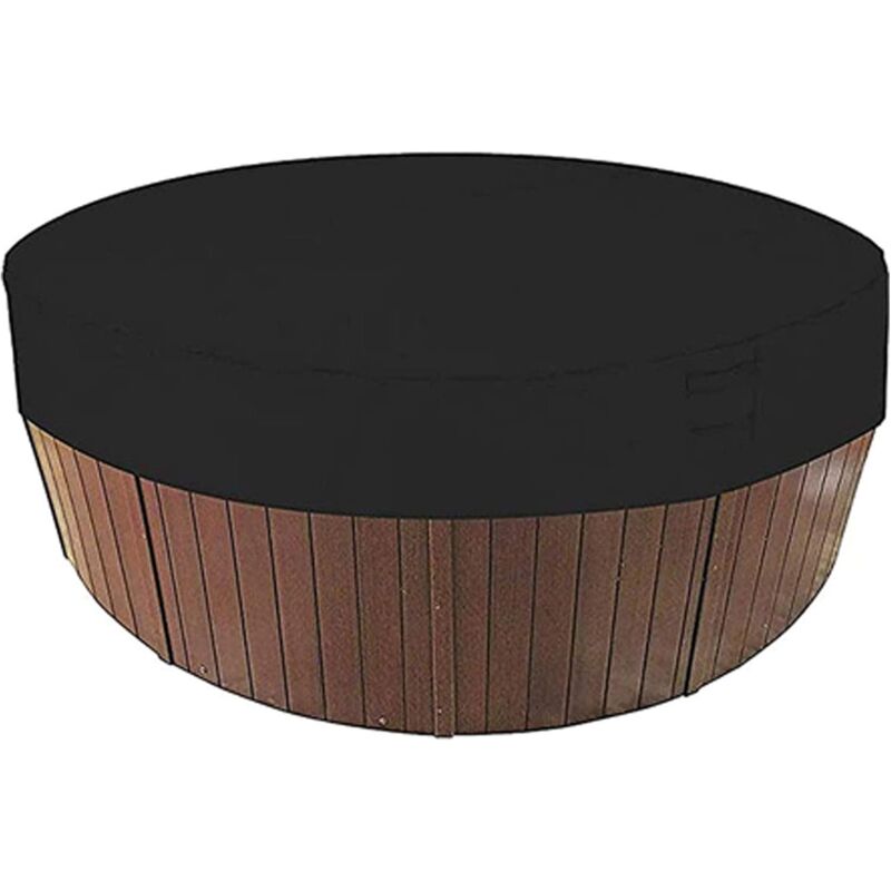 foto del prodotto tonchean copertura solare per piscina rotonda, 100 resistente ai raggi uv, impermeabile, 190t, per vasca idromassaggio esterna, 200x30cm 190x30cm