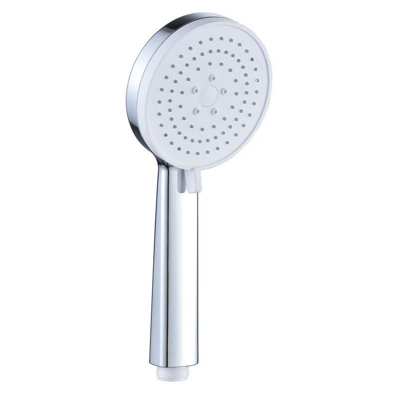 foto del prodotto tonchean doccia manuale regolabile a tre velocit per bagno, vasca da bagno, spruzzatore manuale ispessito, grande doccetta manuale rotonda in abs