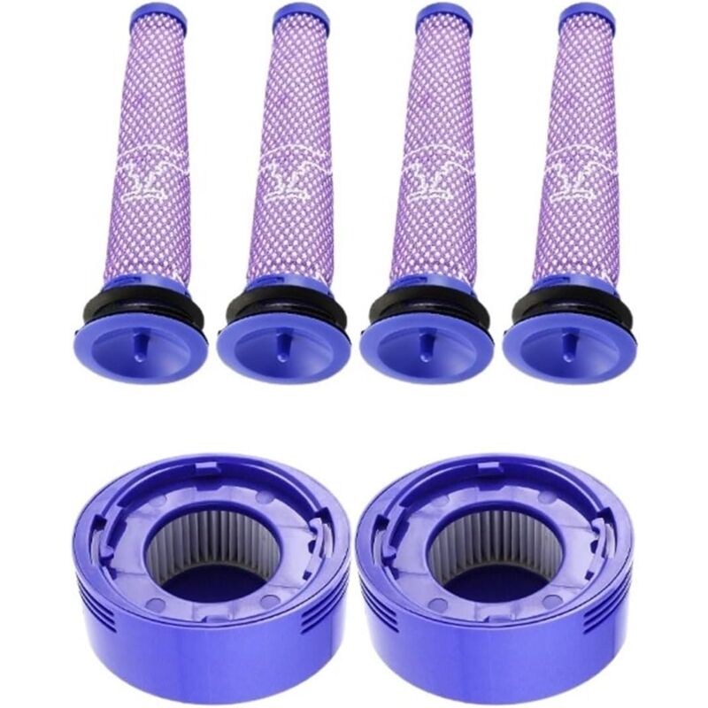 foto del prodotto tonchean filtro hepa, compatibile con gli aspirapolvere dyson v8 v7, parti di ricambio lavabili