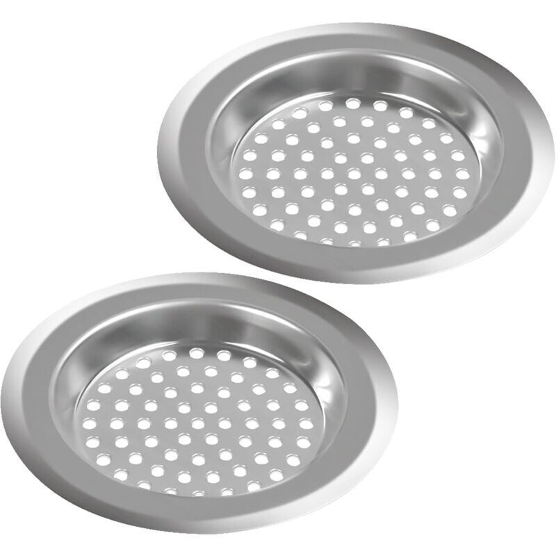foto del prodotto tonchean filtro per lavello confezione da 2 filtri per lavello da cucina, filtro per lavello in acciaio inox, filtro per lavello da bagno,