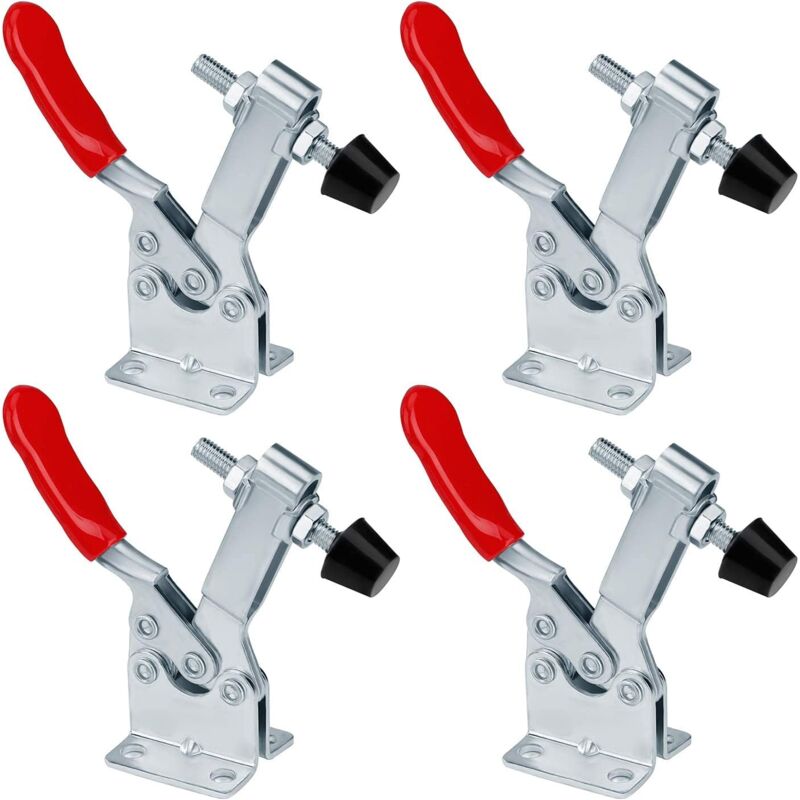 foto del prodotto tonchean gh 201 b 4 pezzi morsetto per ginocchio utensile manuale per serraggio con capacit di tenuta di circa 90 kg sgancio rapido antiscivolo